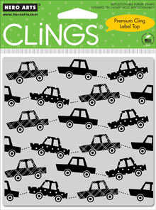 Cars Cling Stamp