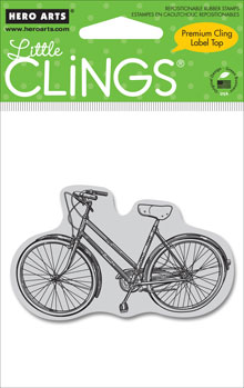 Classic Bike Cling Stamp
