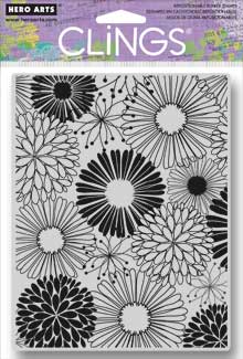 Everything Flowers Cling Rubber Stamp