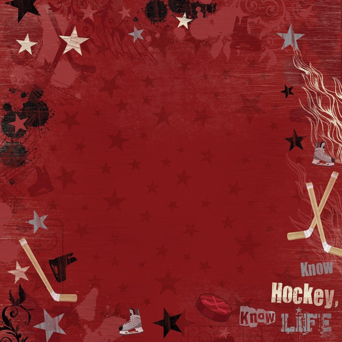 Hockey Paper - Hockey Is Life