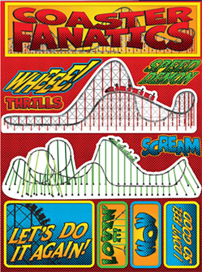 Signature Series 3 - Coaster Fanatic Stickers