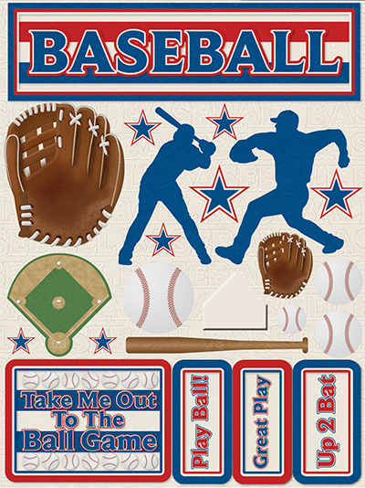 Signature Series 3 - Baseball Stickers