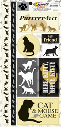Down on the Farm Stickers - Cats