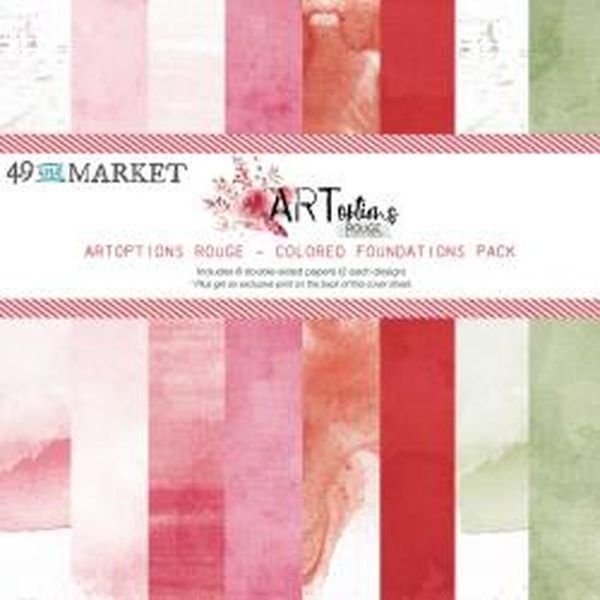 Artoptions Rouge - Colored Foundations Paper Pack
