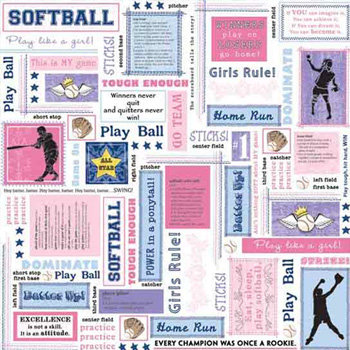 Softball Paper - Softball Block