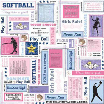 Softball Paper - Softball Block
