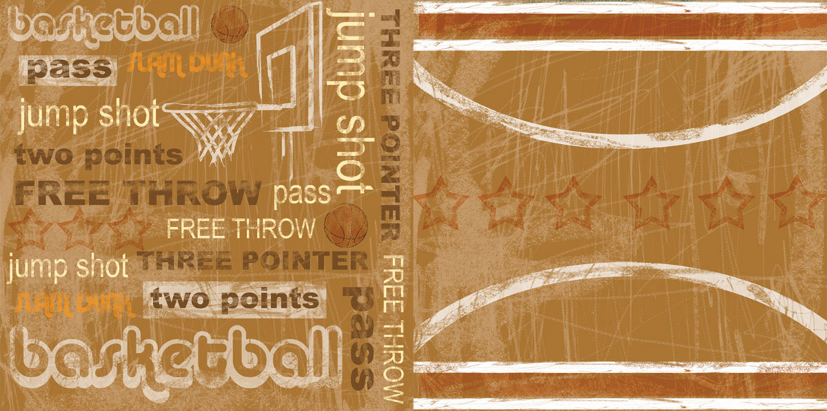 Basketball Paper- Basketball Star Tan