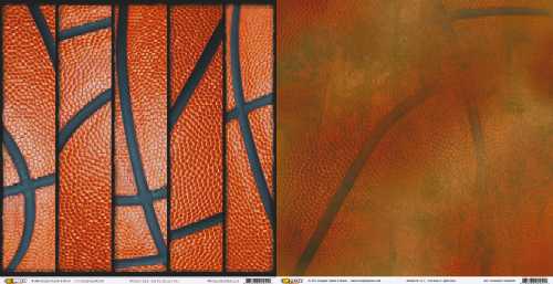 Basketball Paper- Basketball Distressed