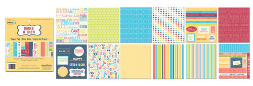 Creative Imaginations 6x6 Paper Pad - Make a Wish