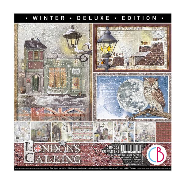 Londons Calling Winter 8x8 Pad