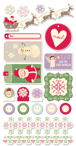 Mitten Weather 6 in. Ready Set Chipboard