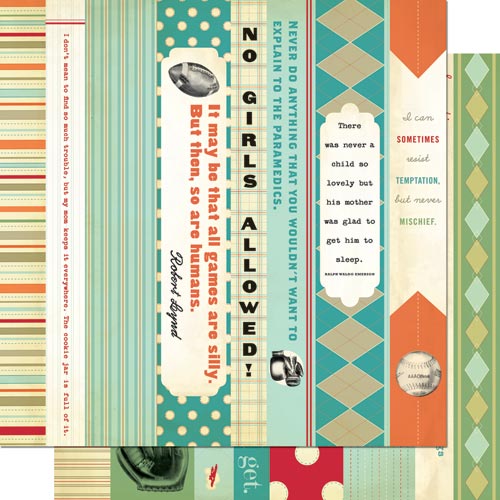 Lil' Man: Borders Paper