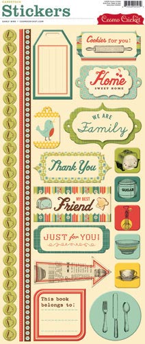 Early Bird Cardstock Stickers