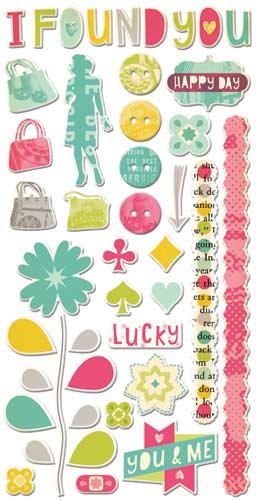 Upcycle 6 in. Ready Set Chipboard