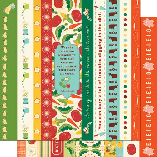 Garden Variety 12 x 12 Borders Cardstock
