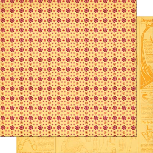 Material Girl Calico 12 x 12 Cardstock