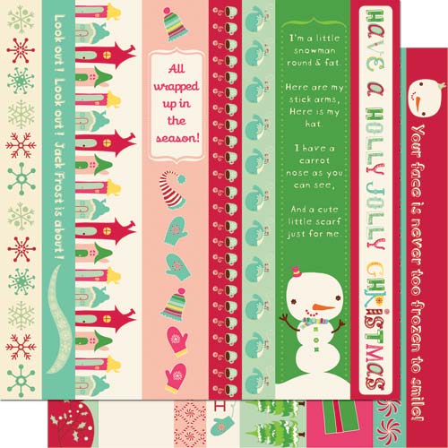 Jolly by Golly: Borders Paper