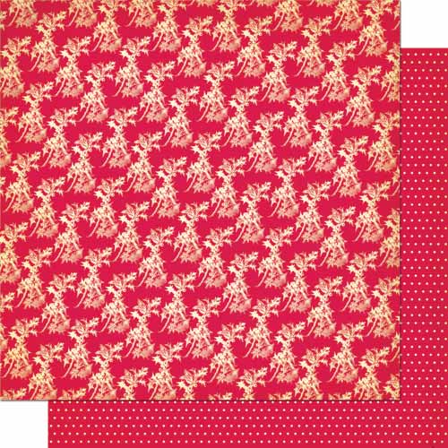 Deck the Hollies Mitten Weather Paper