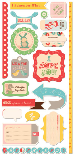 Togetherness Cardstock Stickers