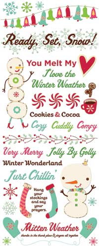 Jolly by Golly: Icon Rub Ons