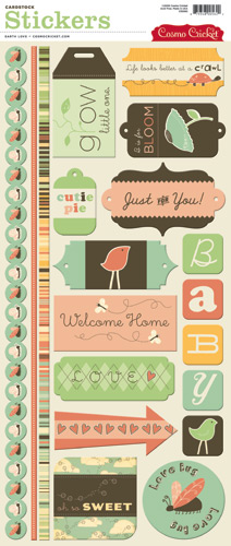 Earth Love Cardstock Stickers