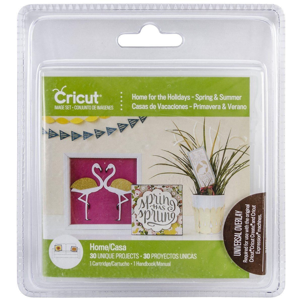 Cricut Cartridge: Home for the Holidays - Spring & Summer