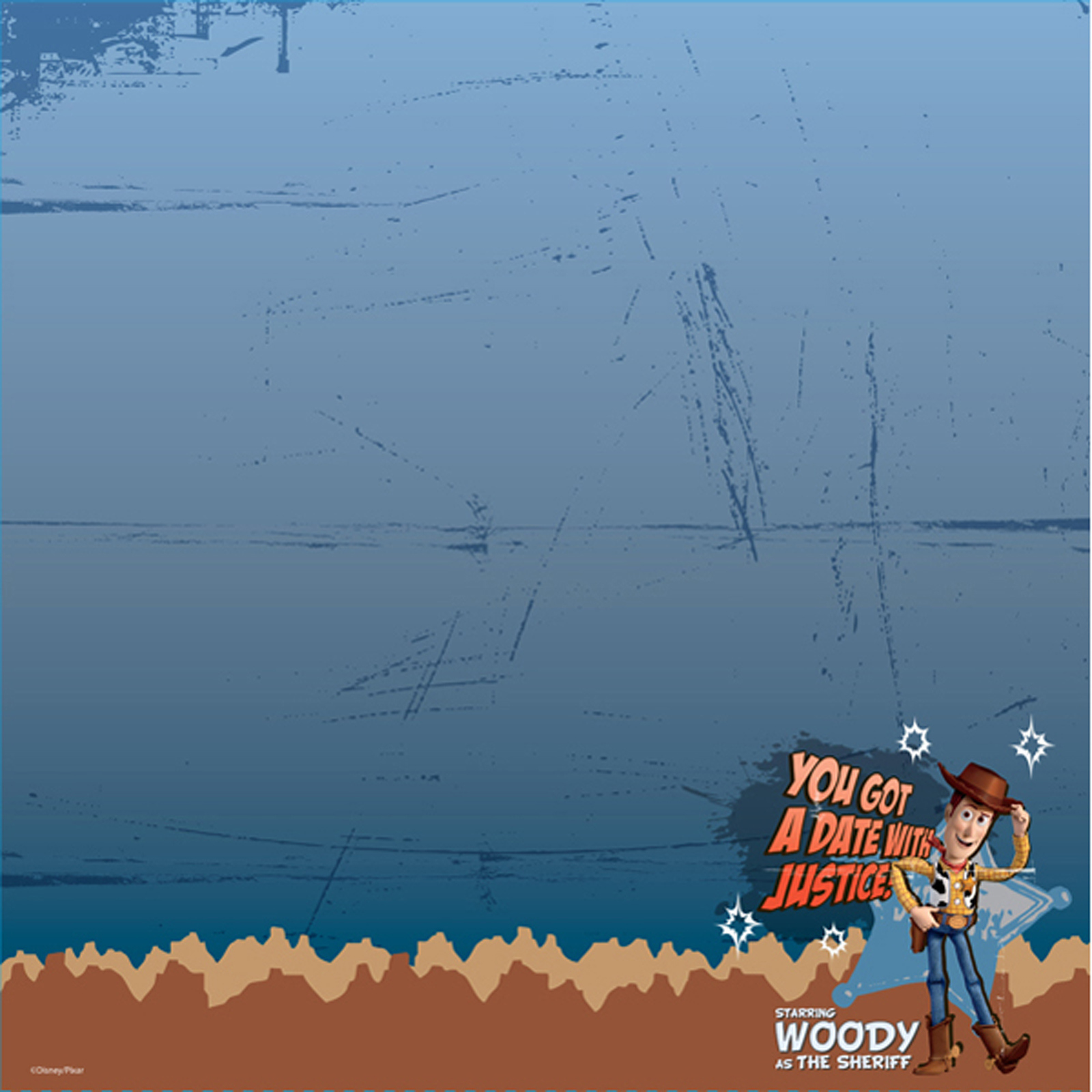 Disney Paper - Woody Justice