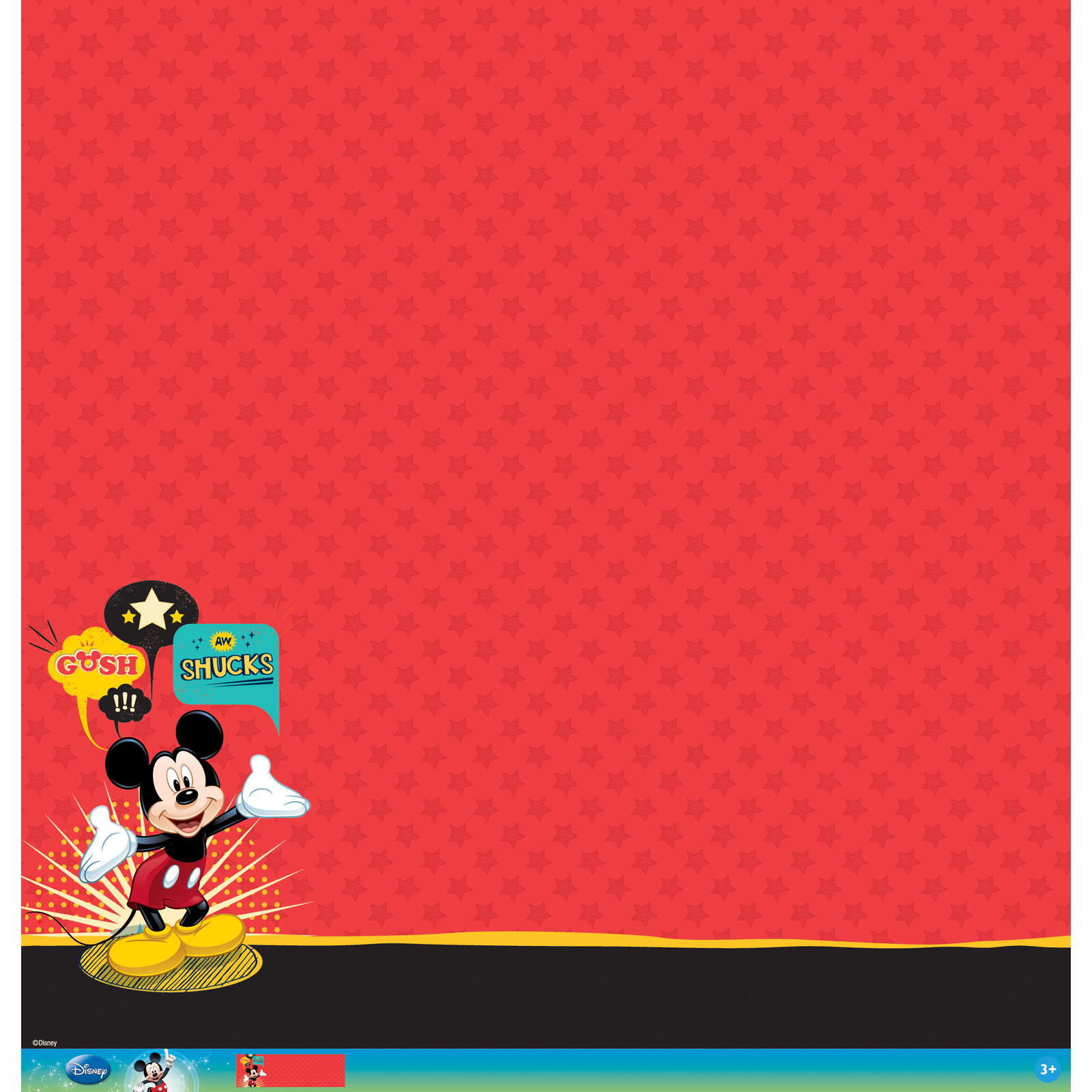 Disney Paper - Mickey Mouse Aw Shucks