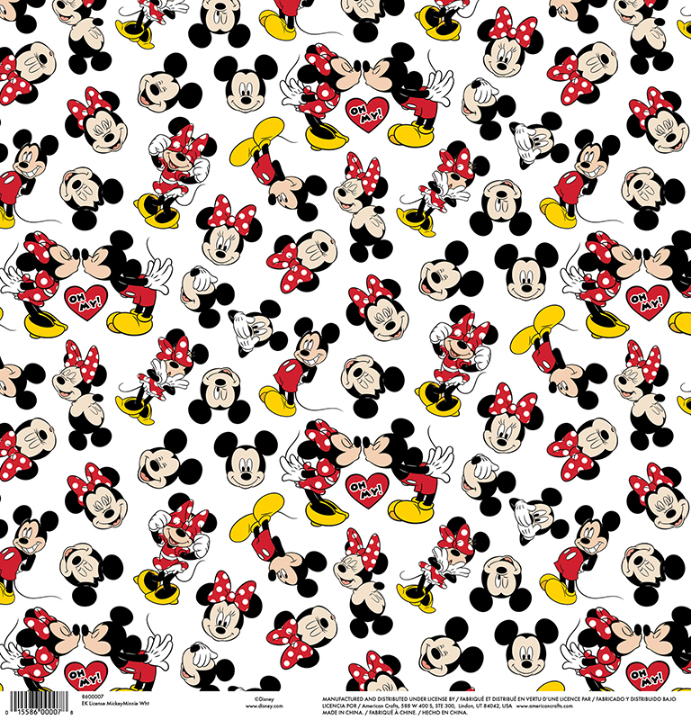 Disney Paper - Mickey Minnie