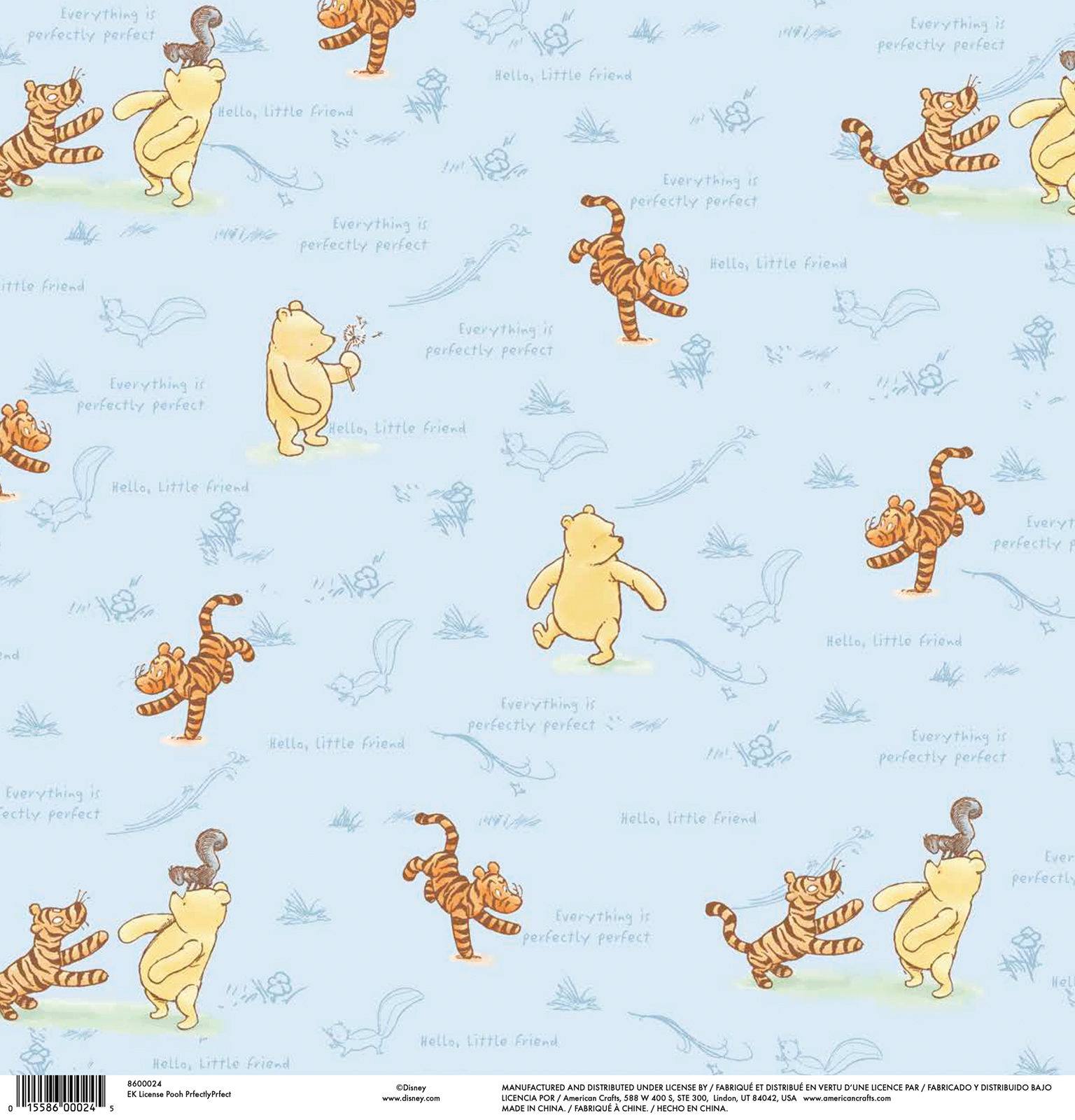 Disney Paper - Pooh Perfectly Perfect