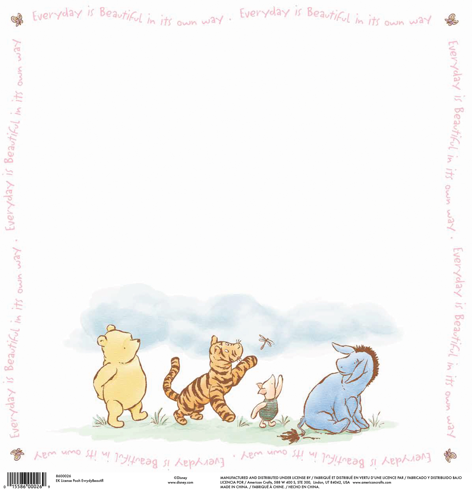 Disney Paper - Pooh Everyday Beautiful