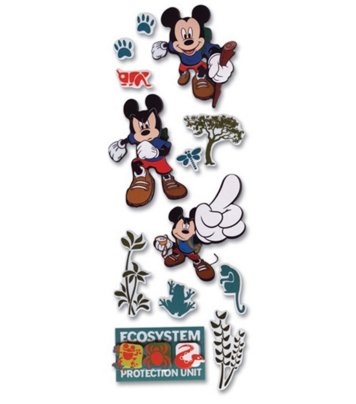 Disney Stickers - Mickey Explorer