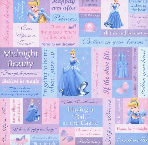 Disney Paper: Cinderella Phrase