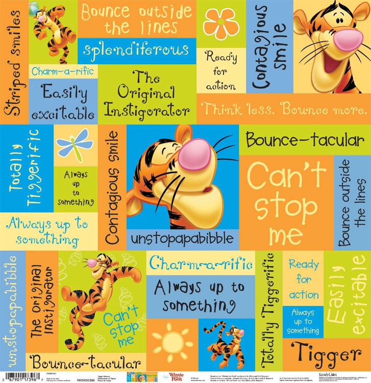 Disney Paper - Winnie the Pooh - Tigger