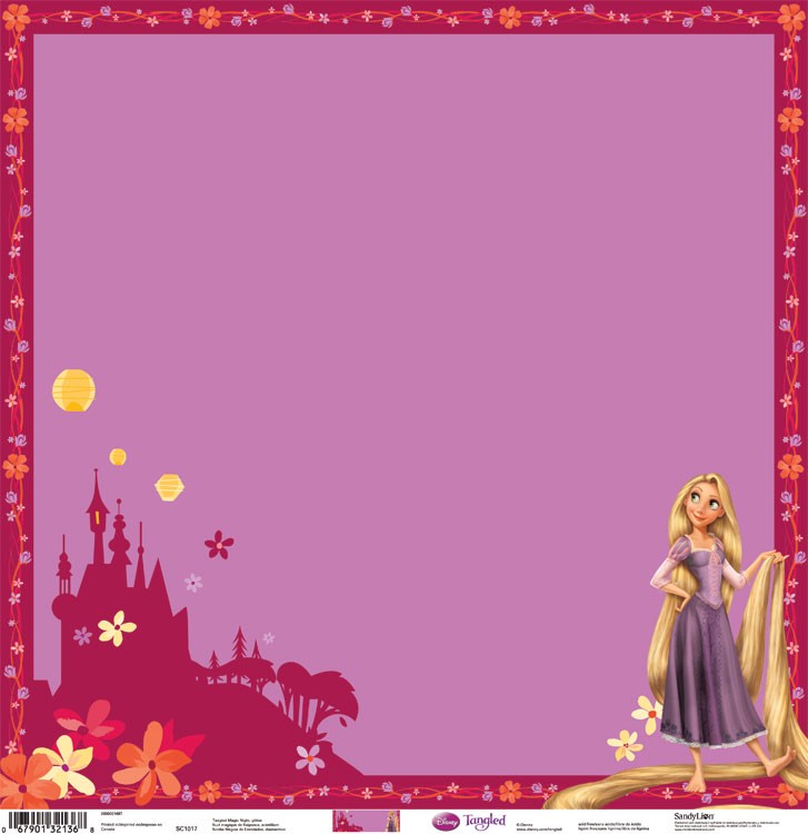 Disney Paper - Tangled Glitter