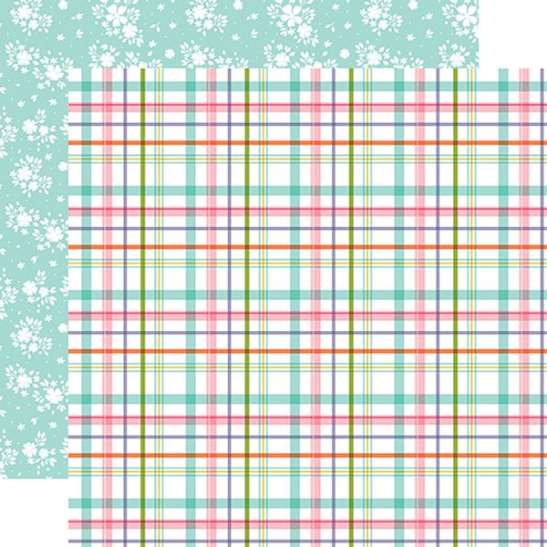 All About a Girl: Playful Plaid DS Paper