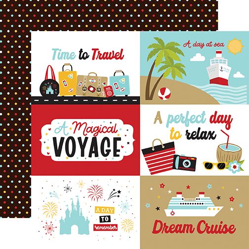 A Magical Voyage: 6x4 Journaling Cards DS Paper