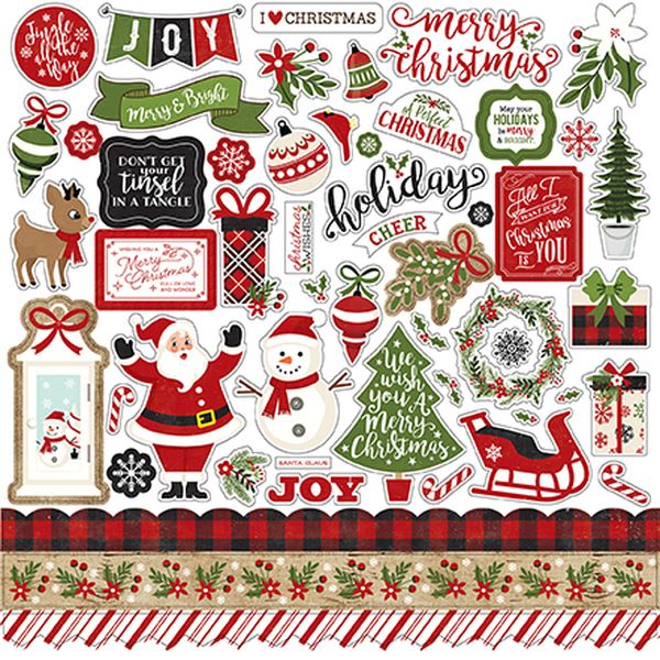 A Perfect Christmas Element Stickers