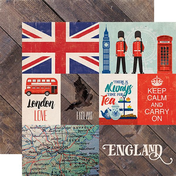 Around The World:  England DS Paper