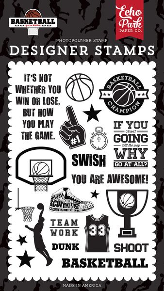 EP Basketball: Swish Stamp Set