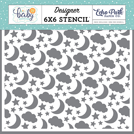 Sweet Dreams Baby 6x6 Stencil Set