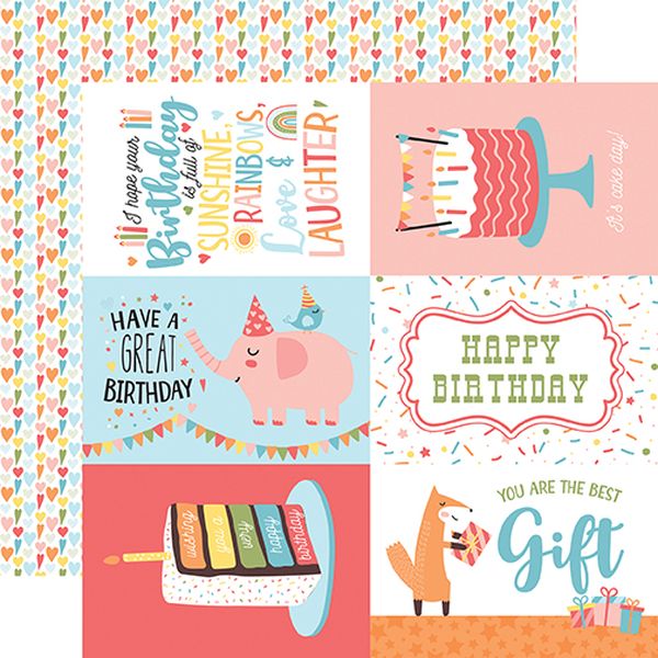 Birthday Girl: 6X4 Journaling Cards