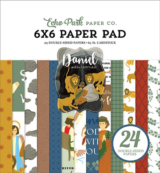 Bible Stories: Daniel And The Lion's Den 6x6 Paper Pad
