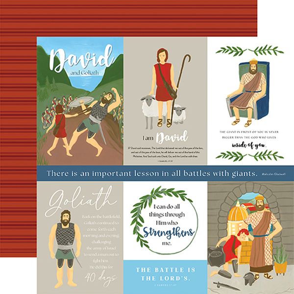 Bible Stories - David: Multi Journaling Cards