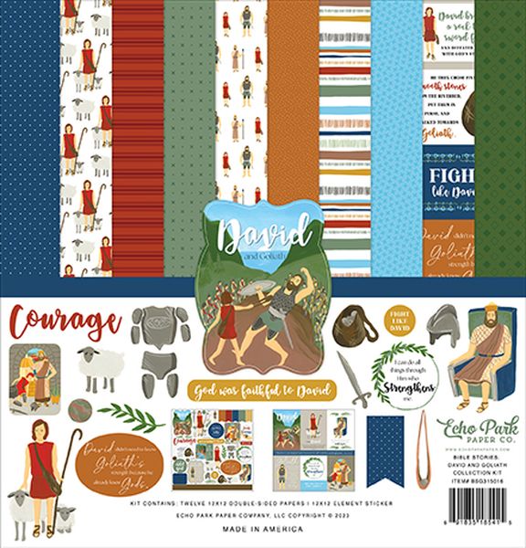Bible Stories: David And Goliath Collection Kit