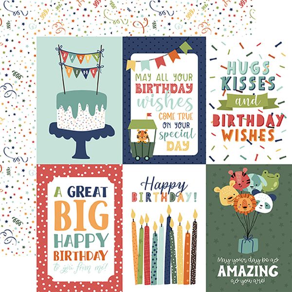 A Birthday Wish Boy: 4x6 Journaling Cards
