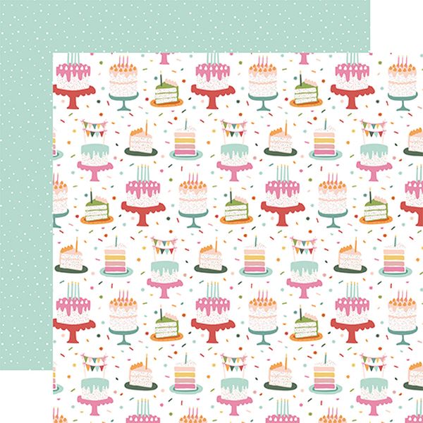 A Birthday Wish Girl:Birthday Girl Cake DS Paper