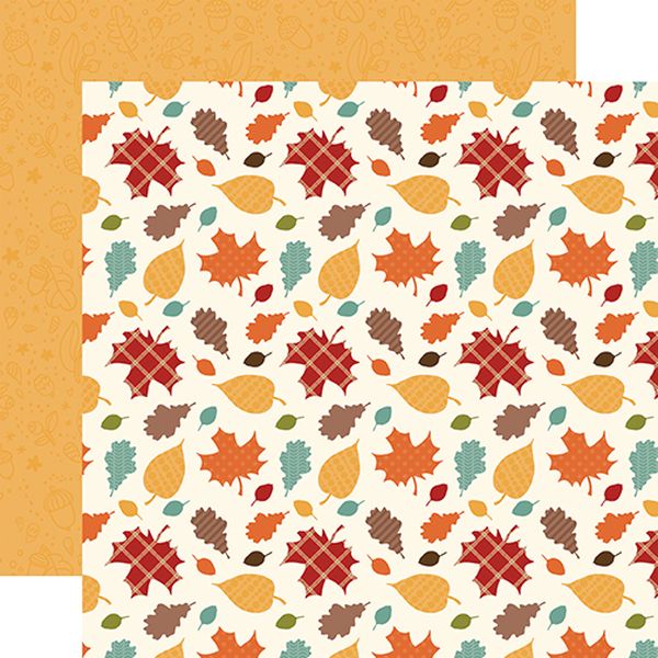 Celebrate Autumn: Falling Leave DS Paper
