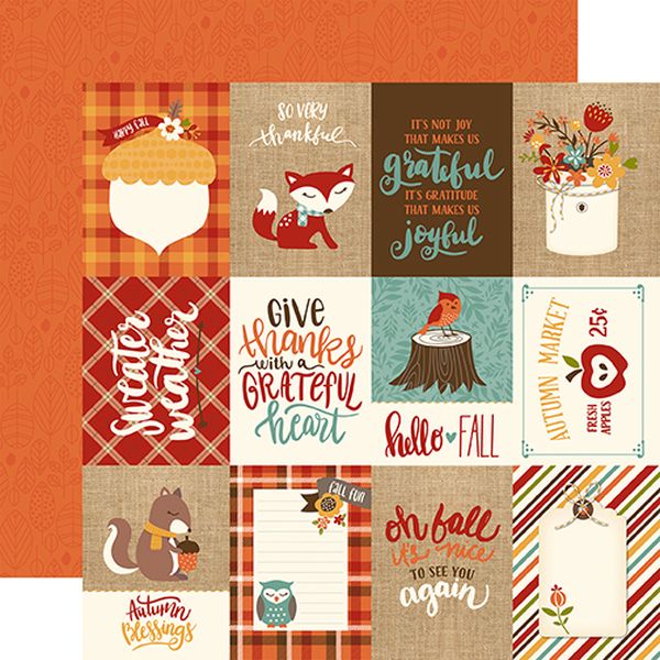 Celebrate Autumn: 3x4 Journal  Cards