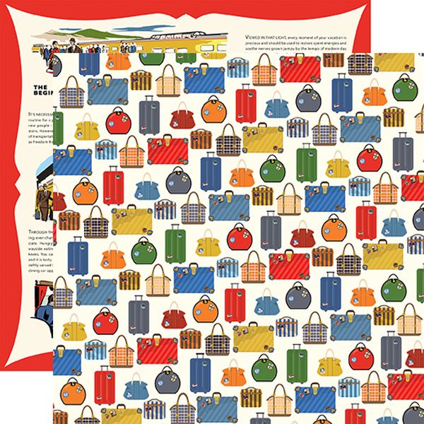 All Aboard: Luggage DS Paper